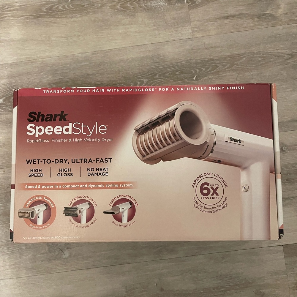 SpeedStyle Hair Dryer - White